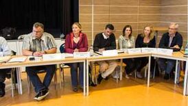 Die neue Fraktion der SPD im Beirat Huchting